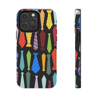 Colorful Neckties - Tough Phone Case for iPhone and Samsung Smartphones