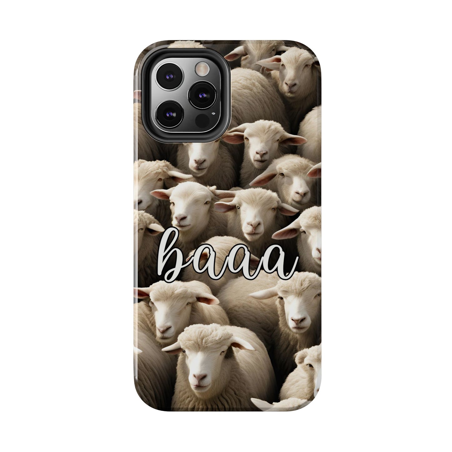 Sheep say Baaaa - Tough Phone Case for iPhone and Samsung Smartphones