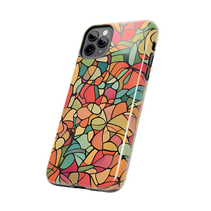 Abstract Vibrant Pattern - Tough Phone Case for iPhone and Samsung Smartphones