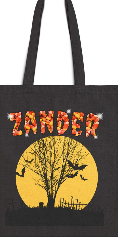 Personalized Halloween Tote Bag Double Sided Print