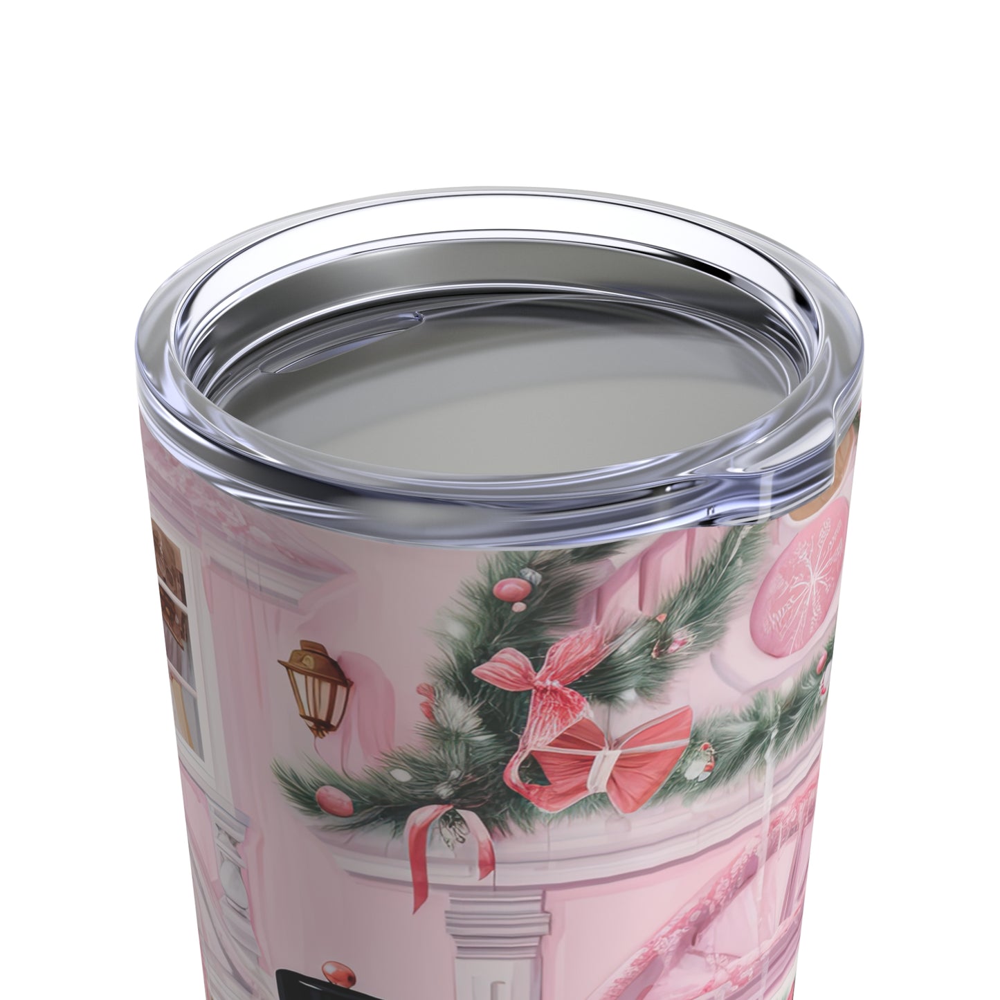 Tumbler 20oz Pink Christmas Nutcracker Guards