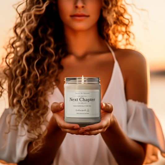 Eco-friendly Soy Candle For 'The Next Chapter'