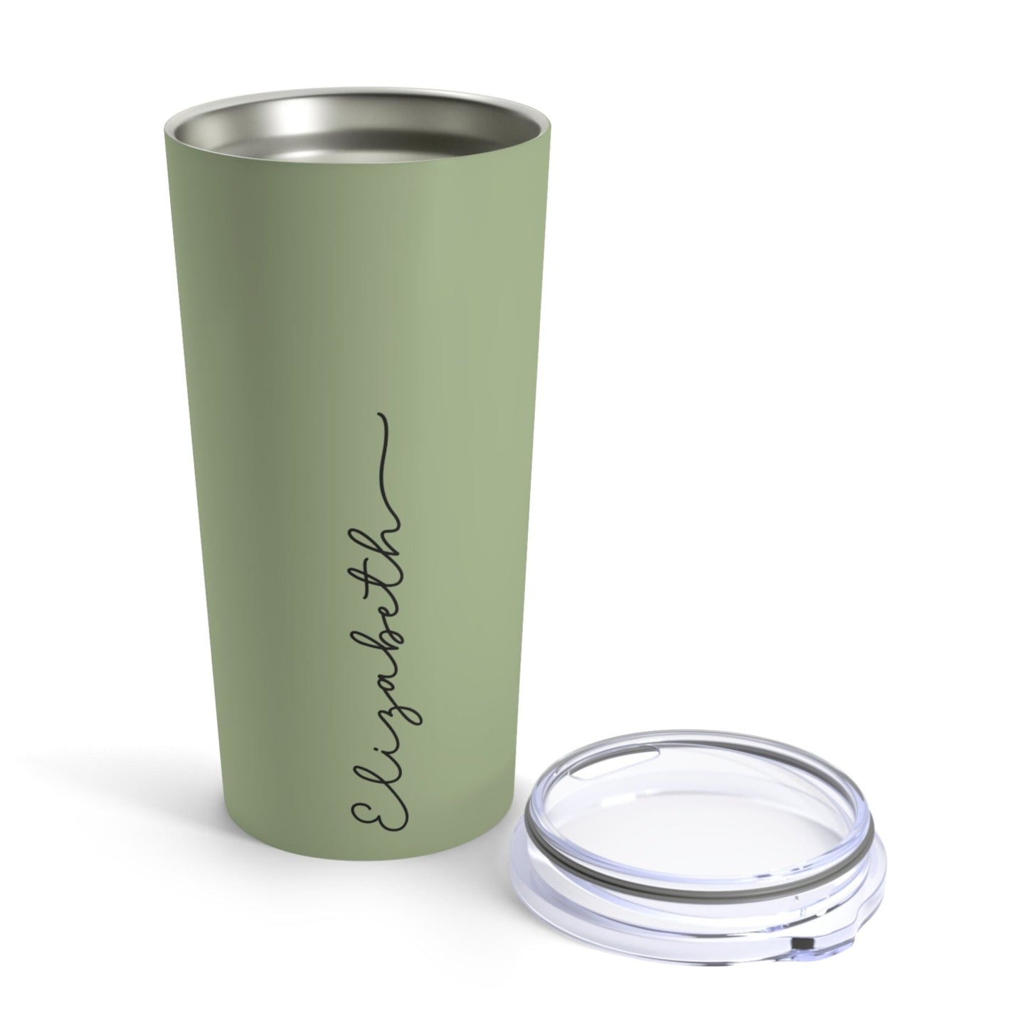 20oz Tumbler Personalized Minimal and Elegant Design - Sage