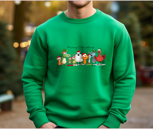 Christmas Friends Crewneck Sweatshirt - men's