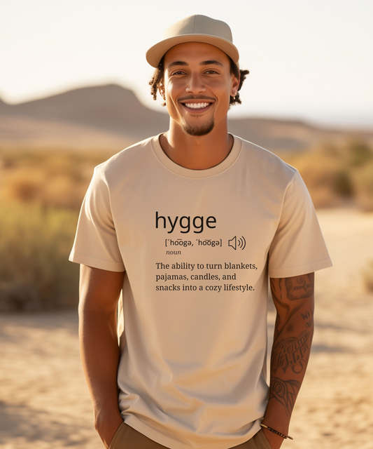 T-Shirt definition of hygge - Men's