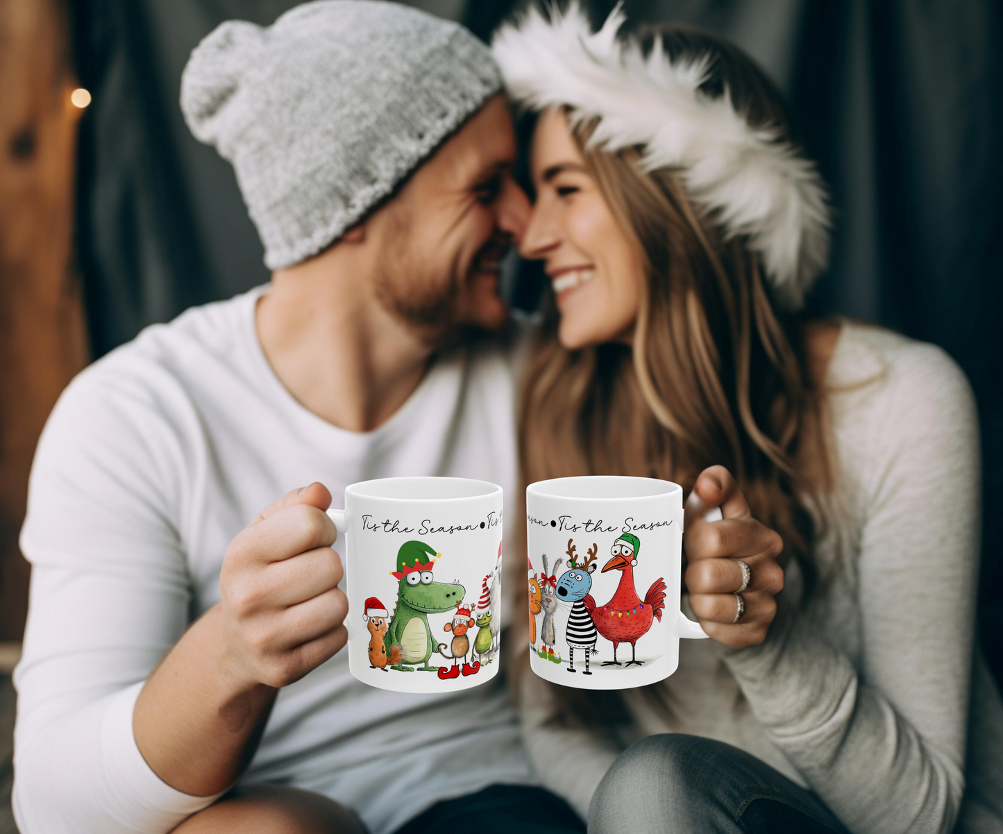 Mug - Quirky Christmas Friends 'Tis the Season'