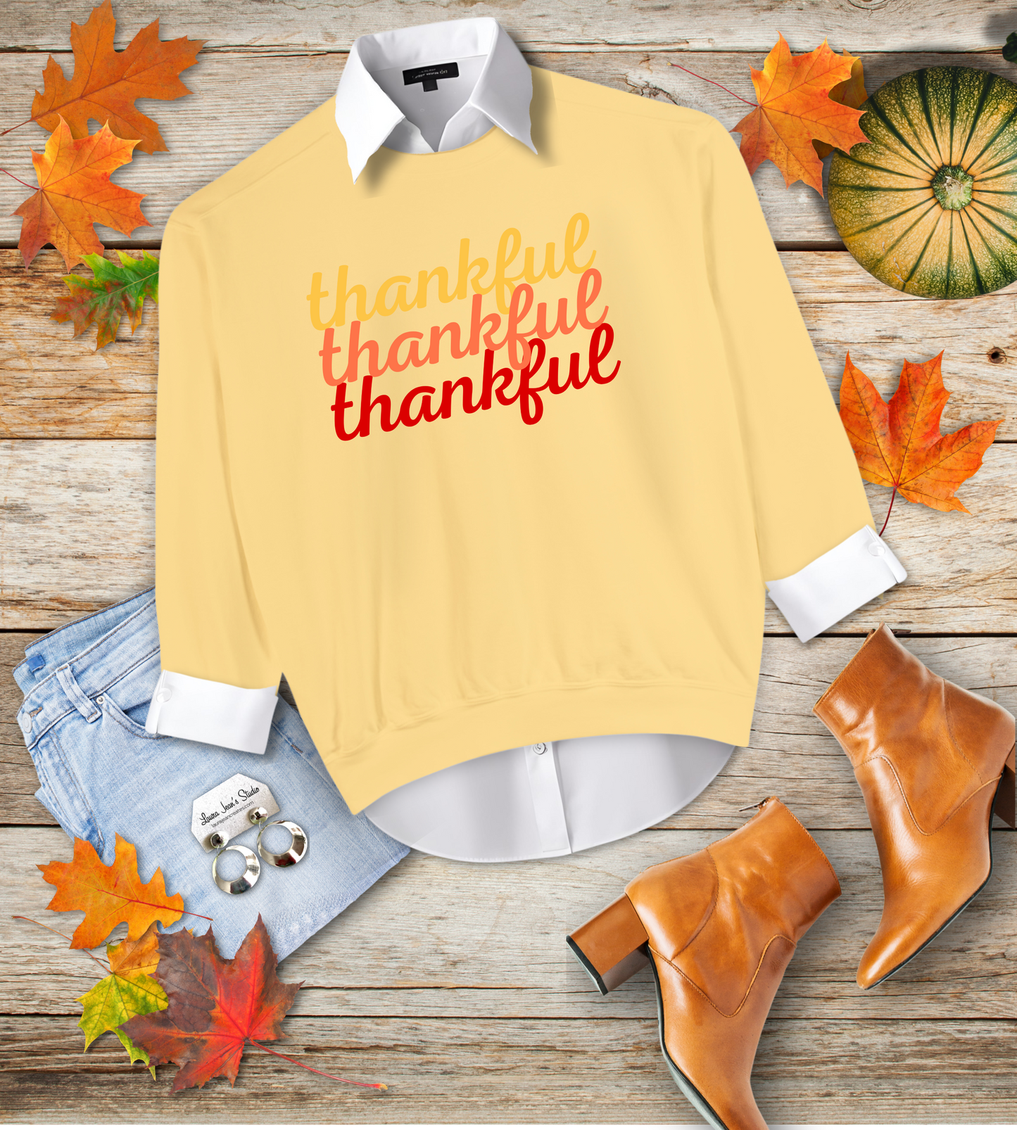 Thankful Lightweight Sweatshirt